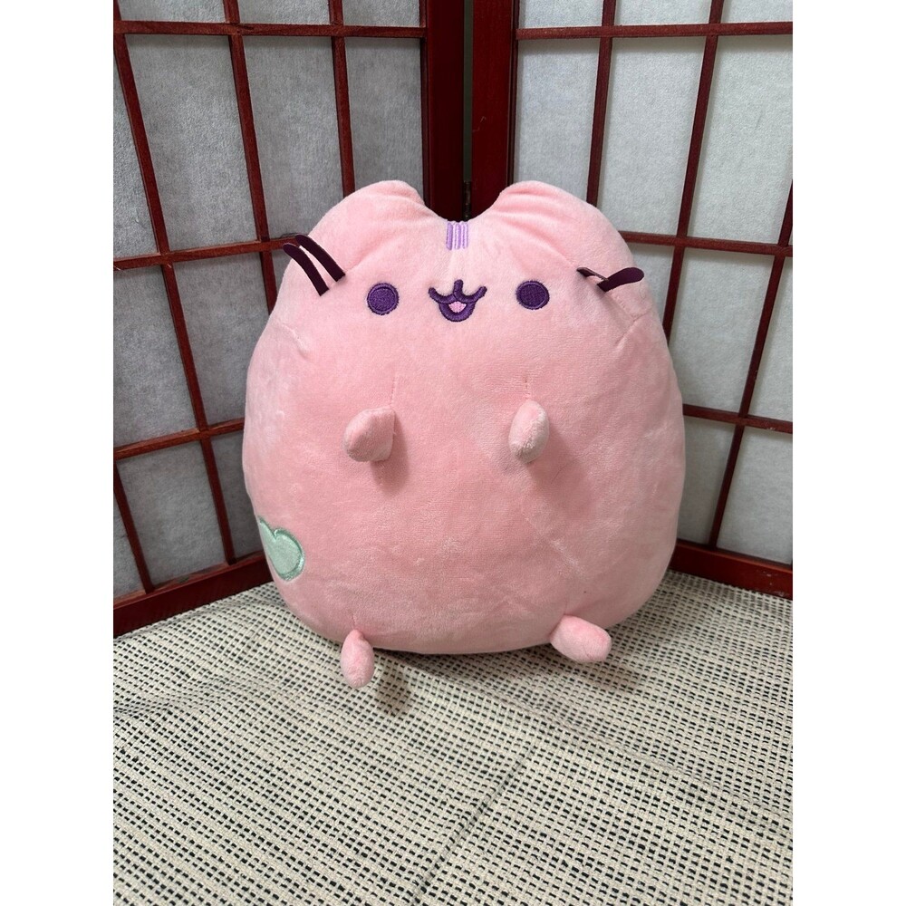 Large Pastel Pink Pusheen Cat Plush Stuffed Animal